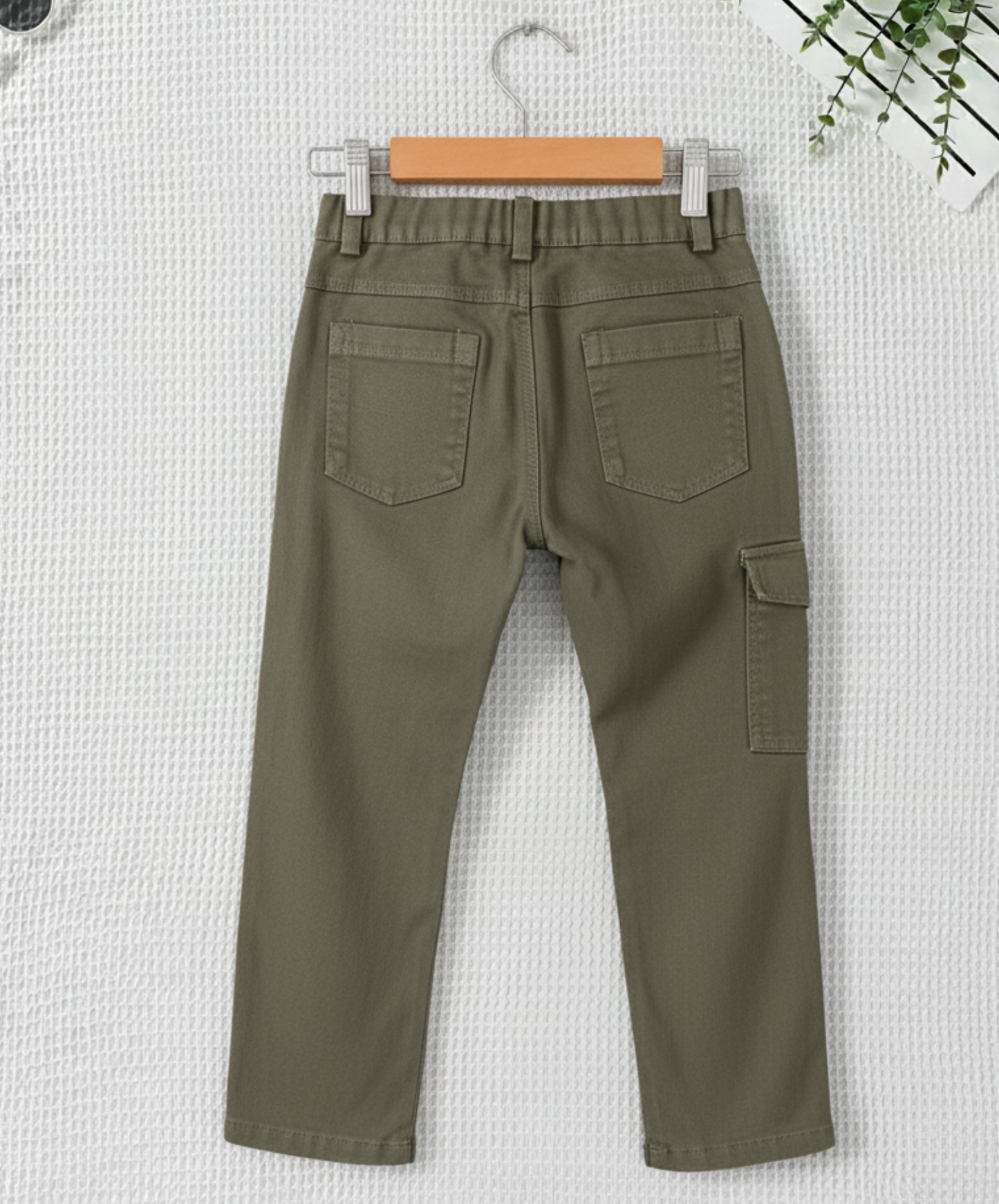 Pantalon Dril Tipo Cargo