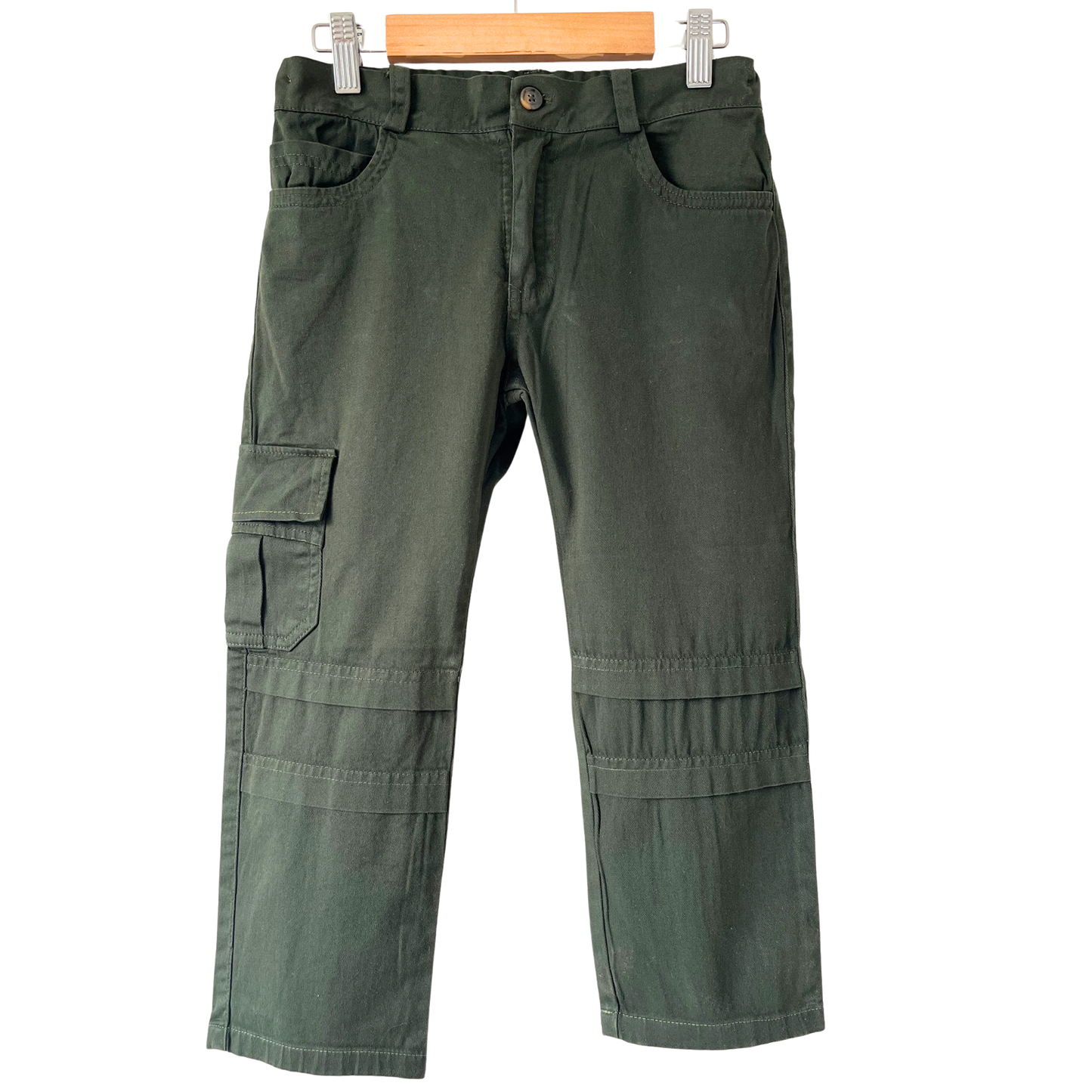 Pantalon Dril Tipo Cargo