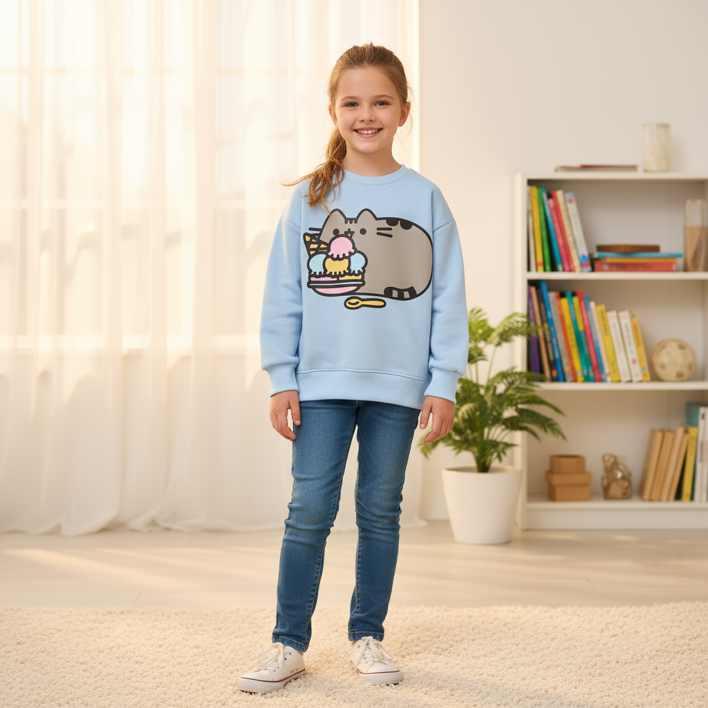 Buzo para niña - Azul claro
