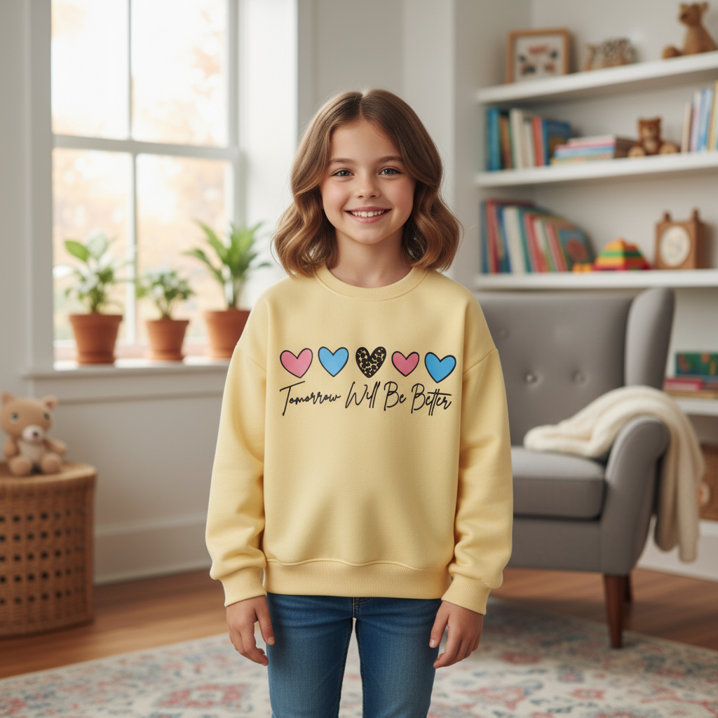 Buzo para niña - Amarillo