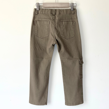 Pantalon Dril Tipo Cargo