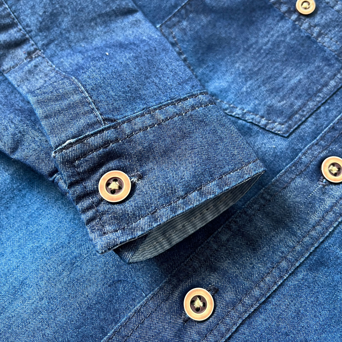 Camisa en Jean - M. Larga