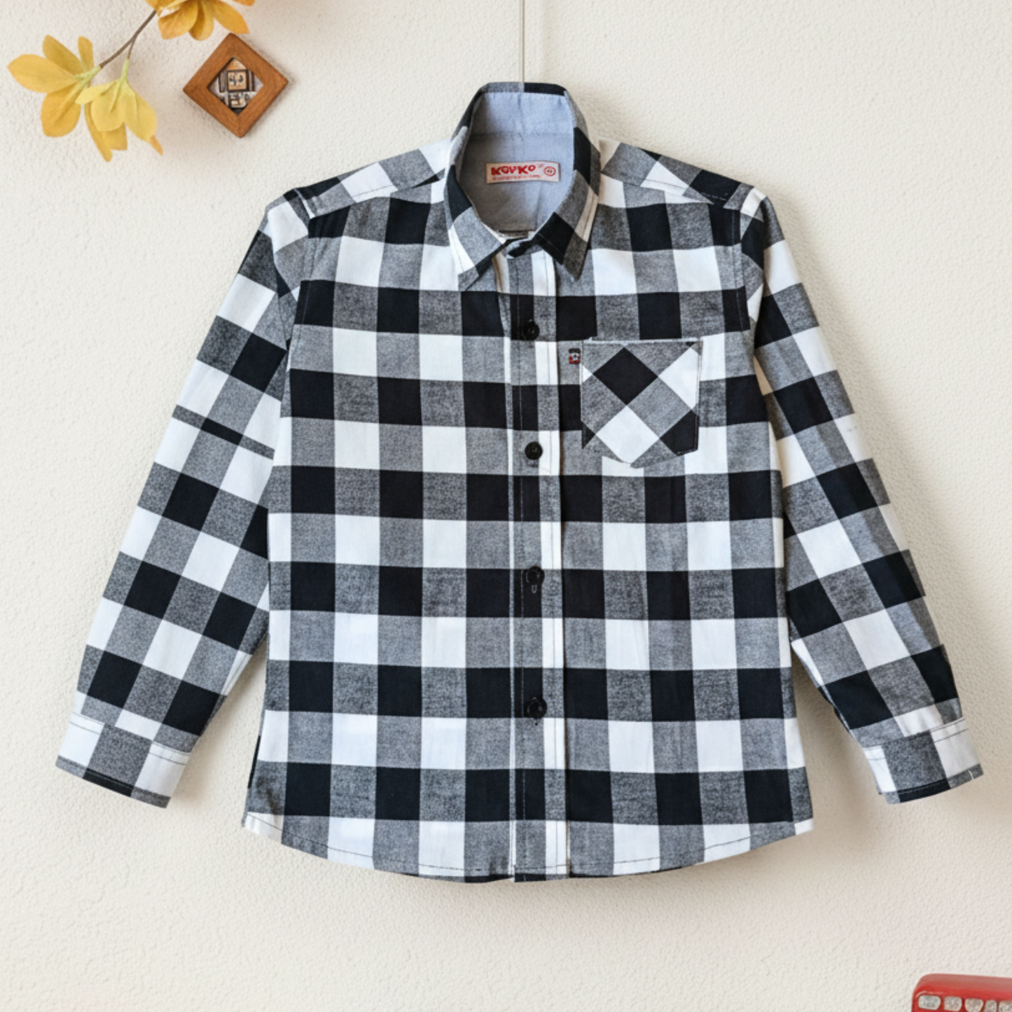 Camisa leñadora