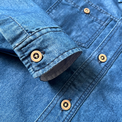 Camisa en Jean - M. Larga