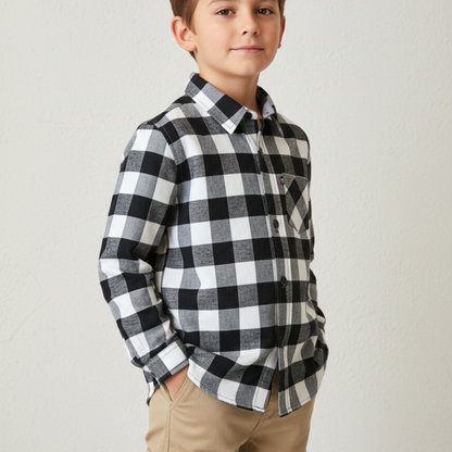 Camisa leñadora