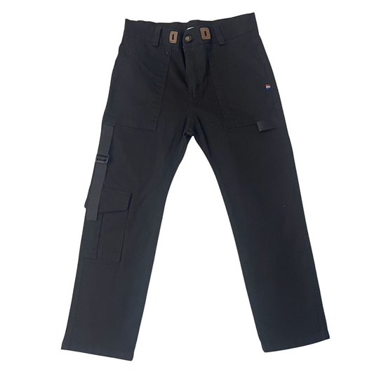 Pantalón niño Cargo - Negro