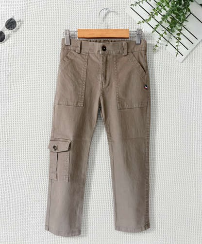 Pantalon Dril Tipo Cargo