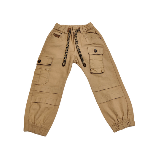 Pantalón niño Jogger - Beige