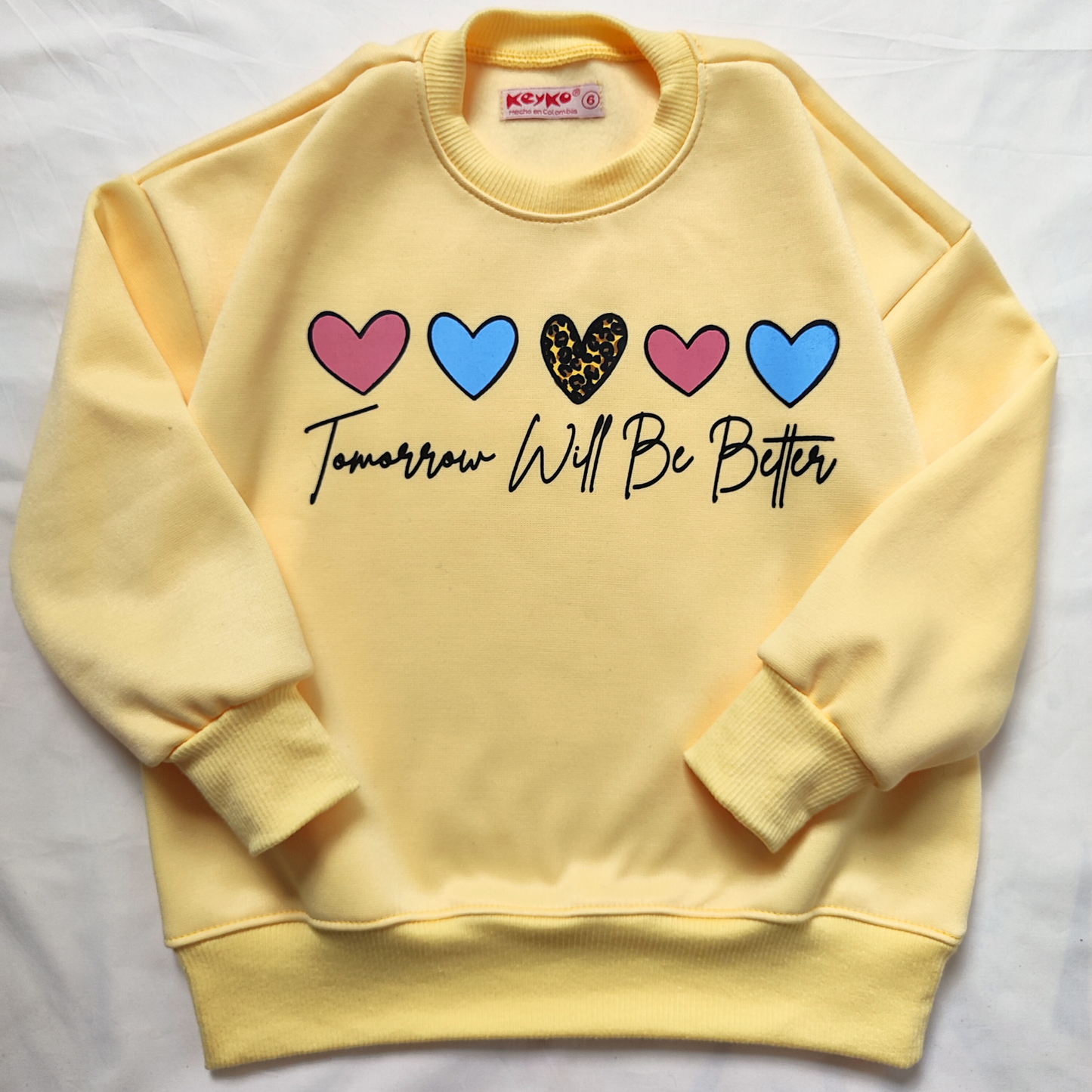 Buzo para niña - Amarillo