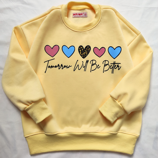 Buzo para niña - Amarillo