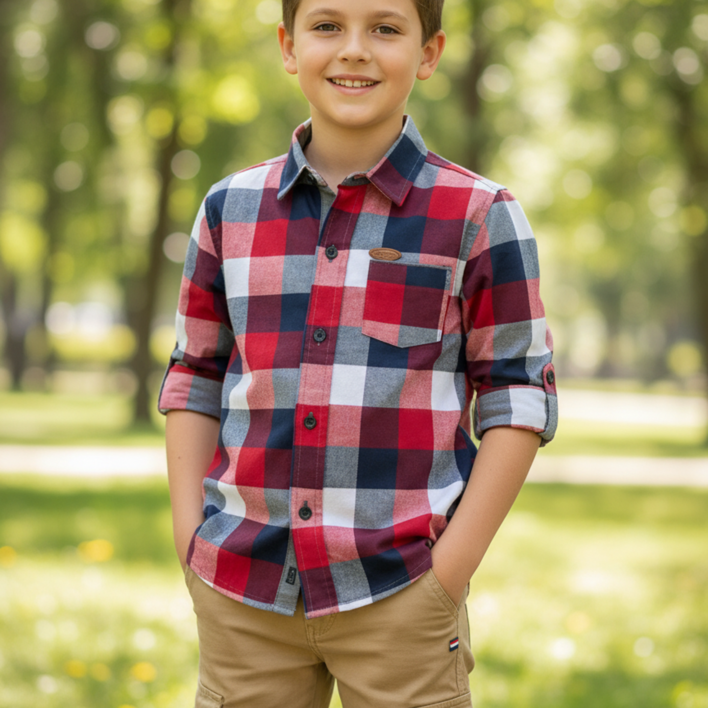 Camisa leñadora