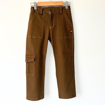 Pantalon Dril Tipo Cargo