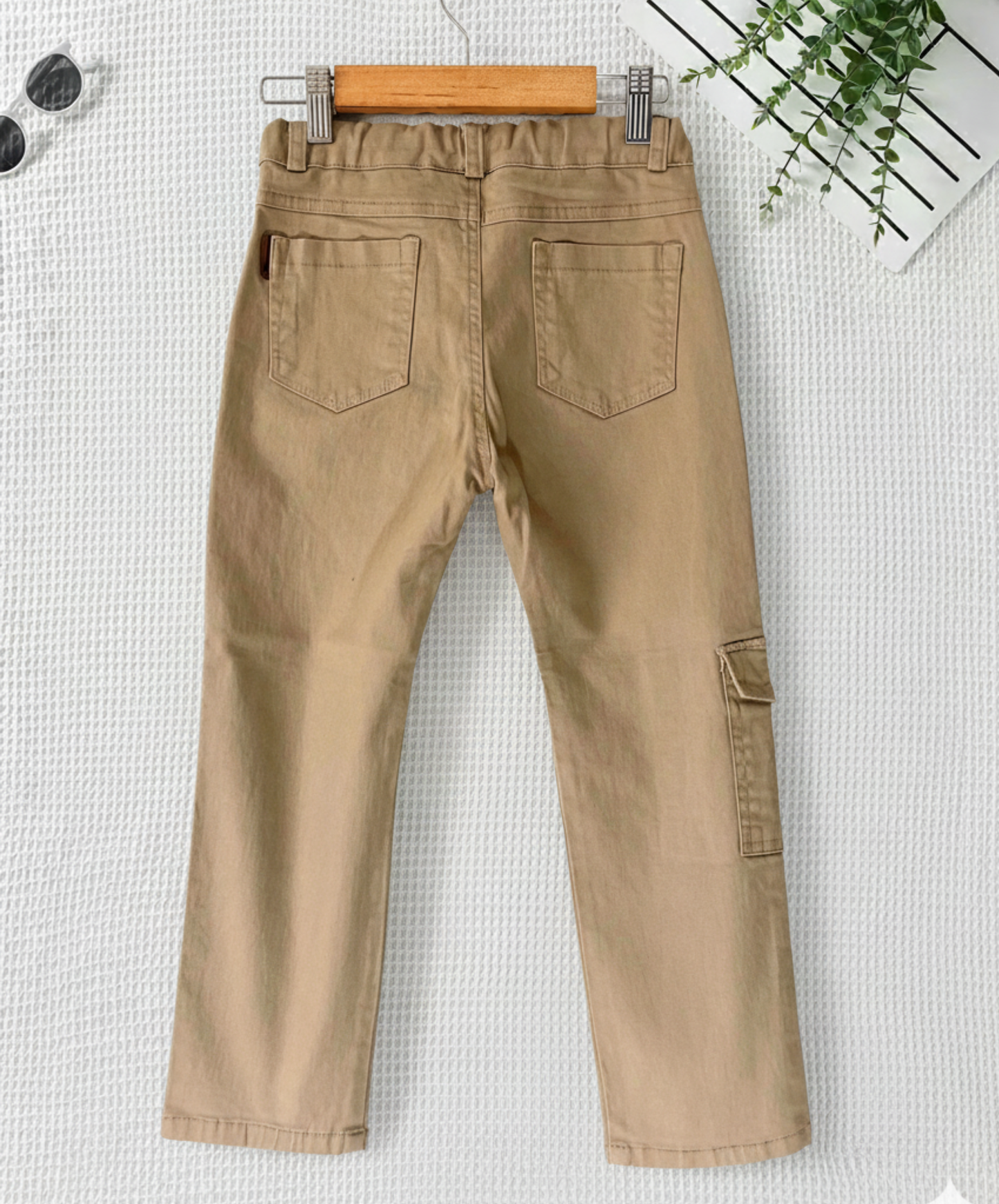 Pantalon Dril Tipo Cargo