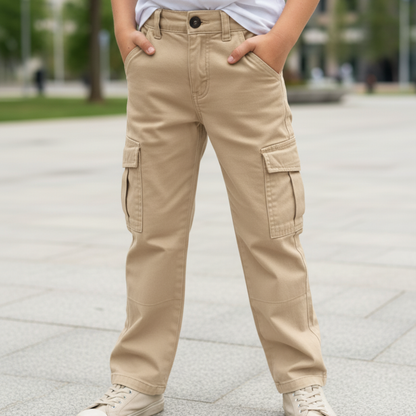 Pantalon Dril Tipo Cargo