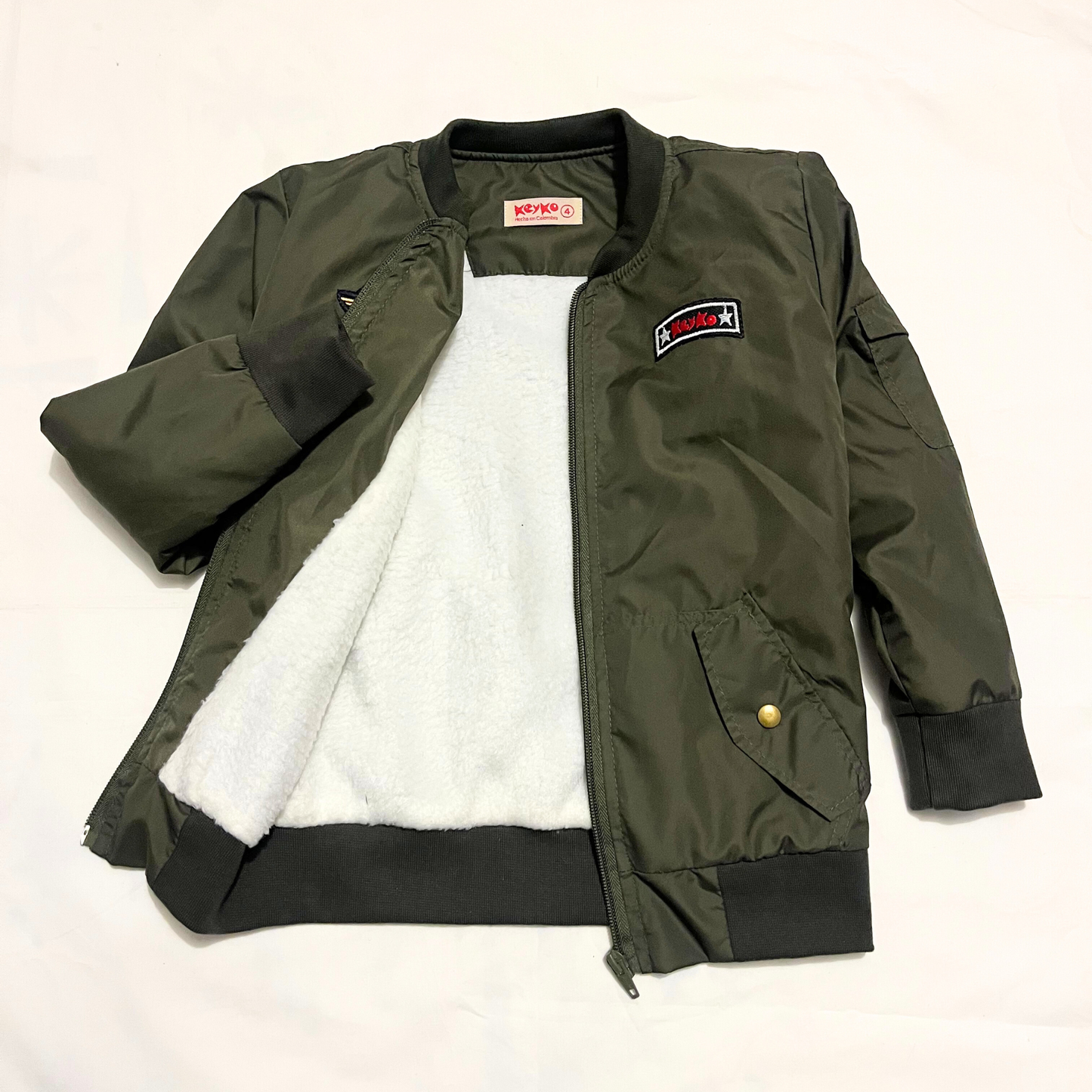 Chaqueta tipo piloto