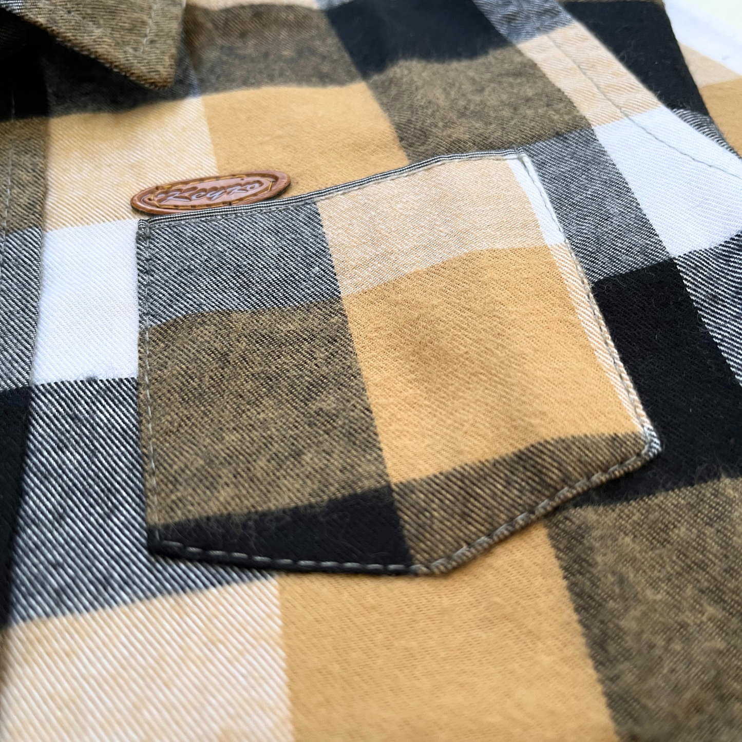 Camisa leñadora - Beige