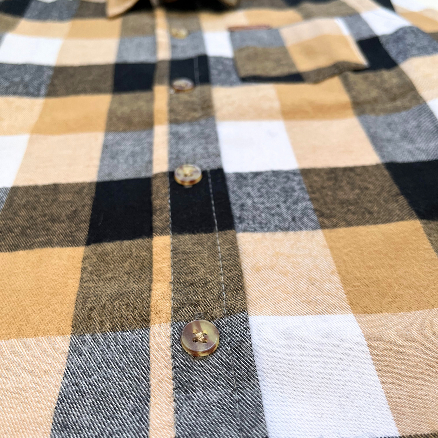 Camisa leñadora - Beige