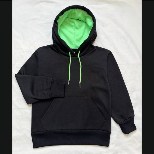 Buzo con capota - Negro