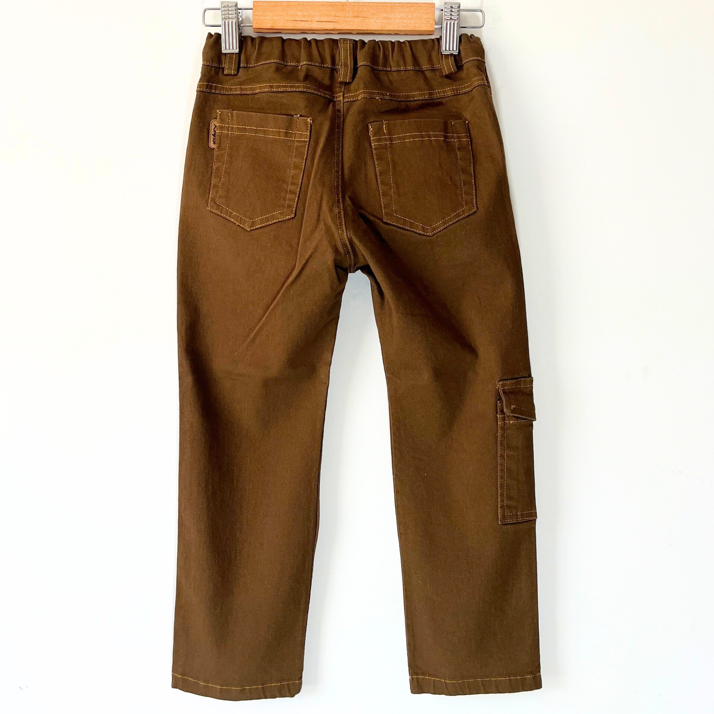 Pantalon Dril Tipo Cargo