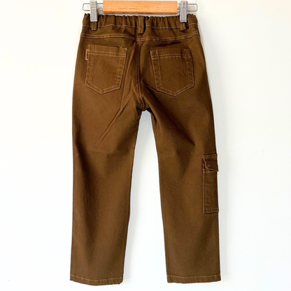 Pantalon Dril Tipo Cargo