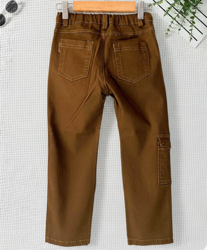 Pantalon Dril Tipo Cargo
