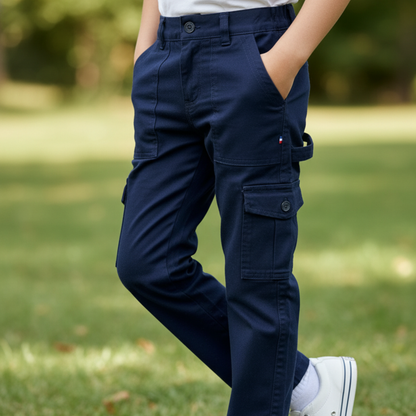 Pantalon Dril Tipo Cargo