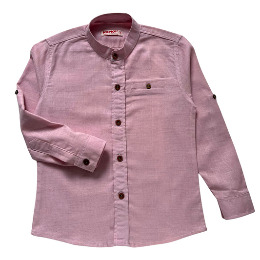 Camisa lino - Rosada