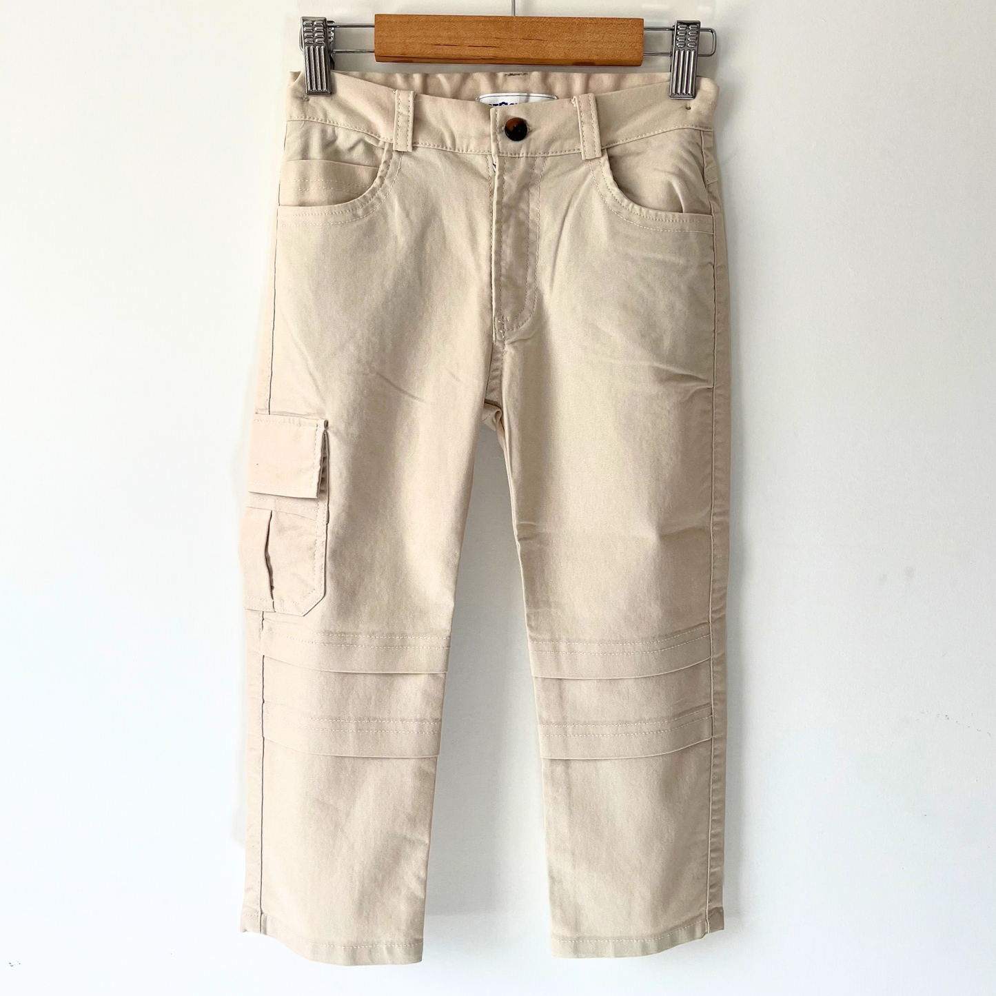Pantalon Dril Tipo Cargo