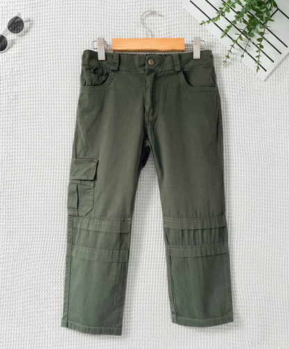 Pantalon Dril Tipo Cargo