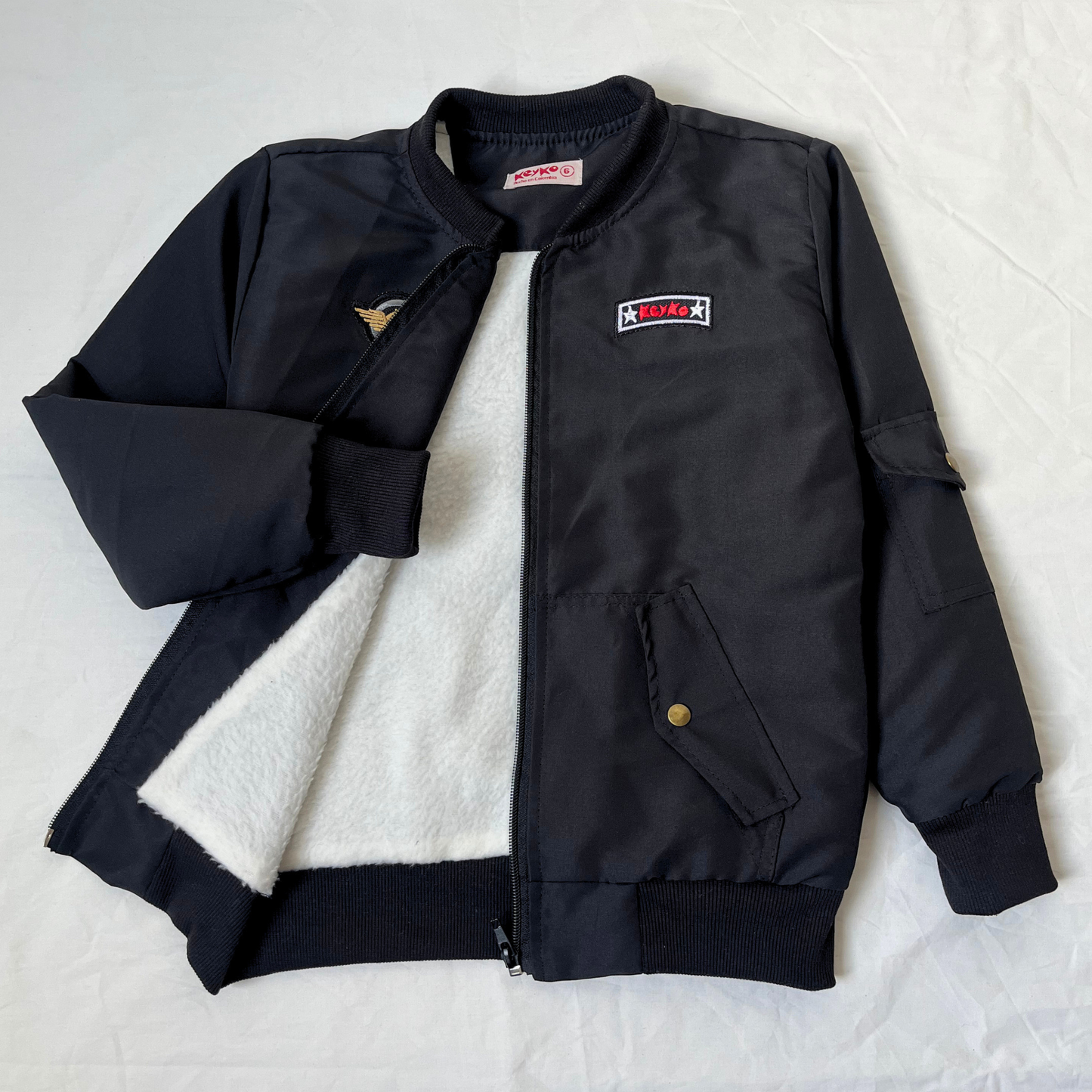 Chaqueta tipo piloto