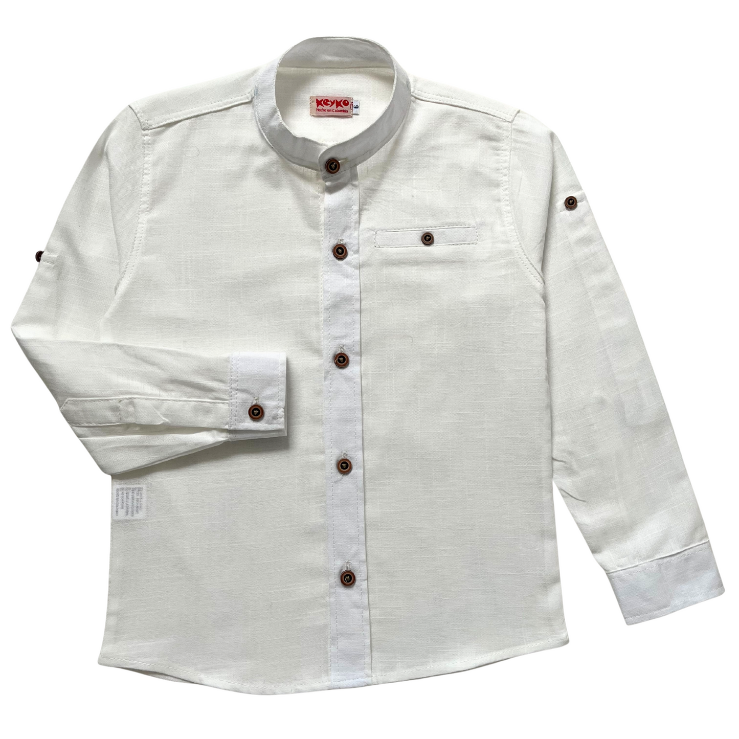 Camisa lino - Marfil