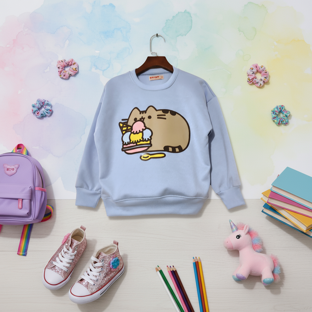 Buzo para niña - Azul claro